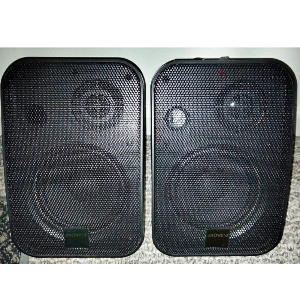 2 ADVENT RECOTON CLV-A9DOR BLACK WIRELESS 1682 K965 SPEAKERS
